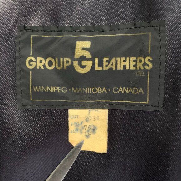 Vintage 70s Leather Maxi Trench Coat Small Black Belted Retro Long Overcoat - Picture 10 of 16